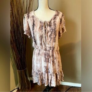 ✨ American Rag | Ruffled Peasant Dress Mauve Large